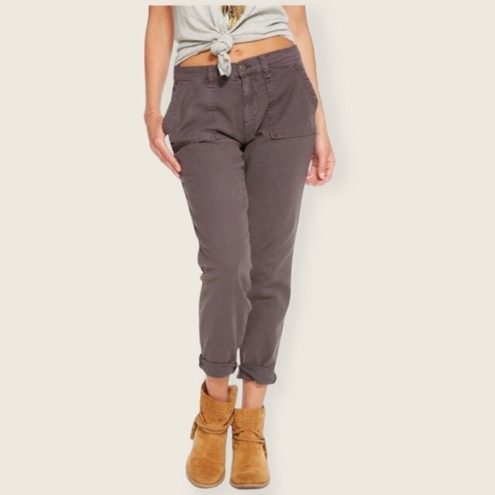 NWT | Chaser | Vintage Canvas Pant w/ Patch Pockets | Green | 30 in Waist